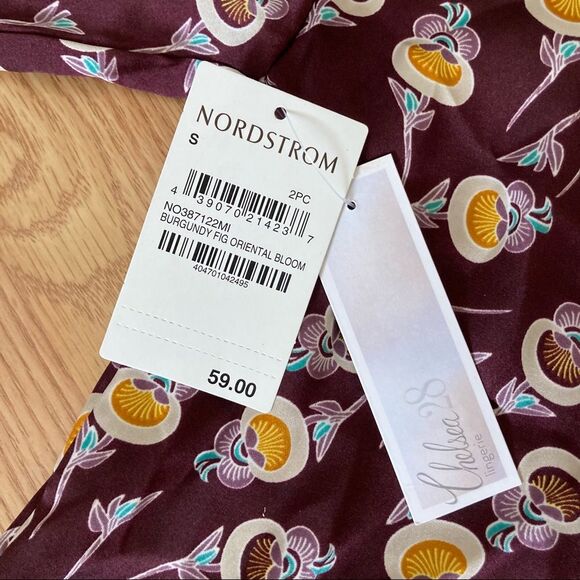 NWT Chelsea28 Silky Print Pajama Set - Picture 9 of 10